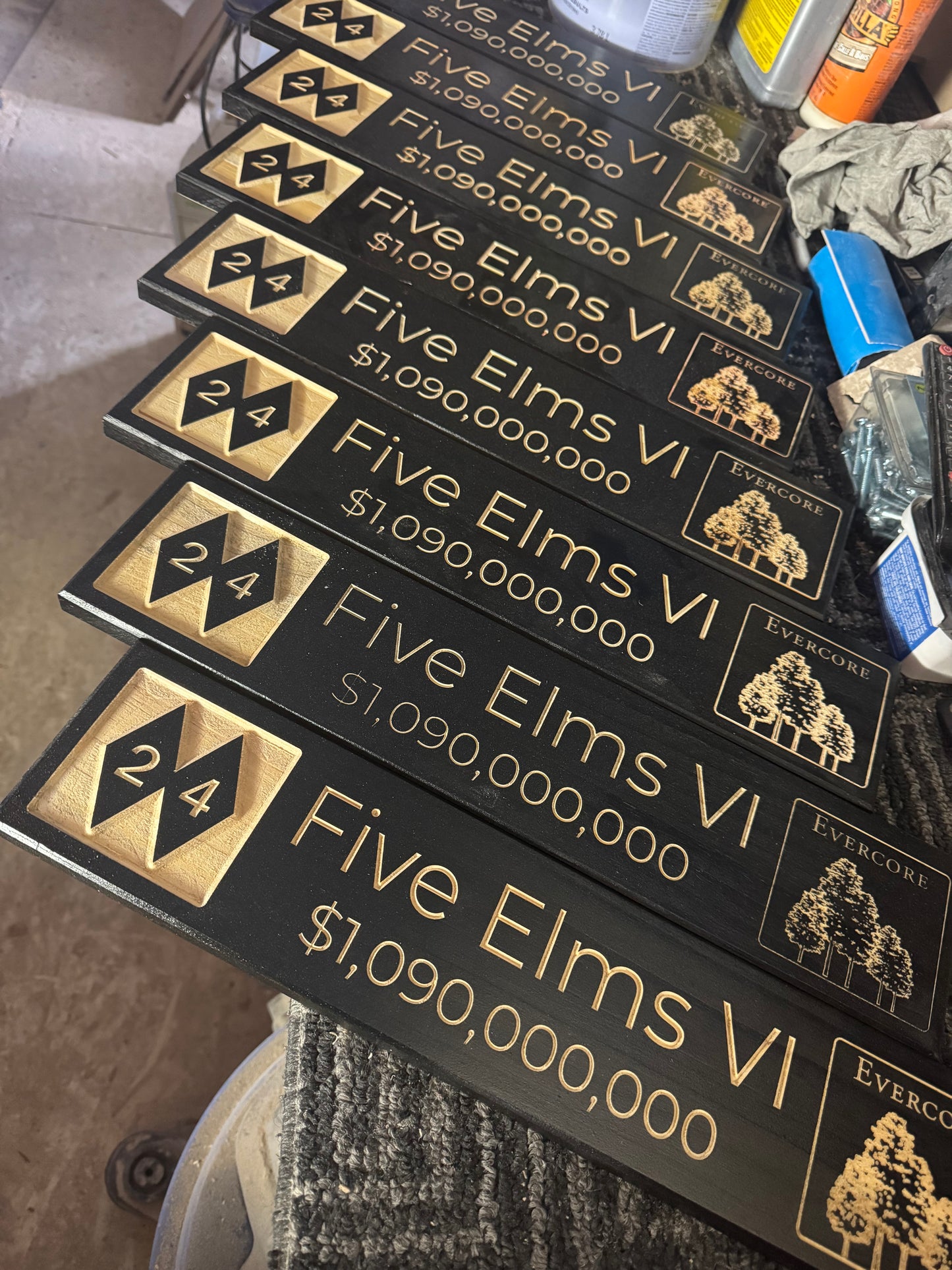 4x18 Medium Ski Trail Inspired Sign