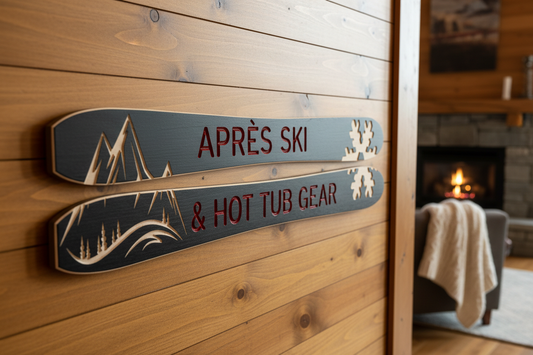 Après Ski Sign Lifestyle