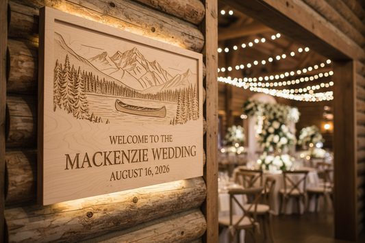 Canoe Lake Wedding Maple