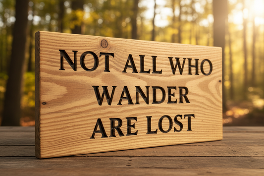 Custom Quote - Rustic Wood Sign (Personalized)