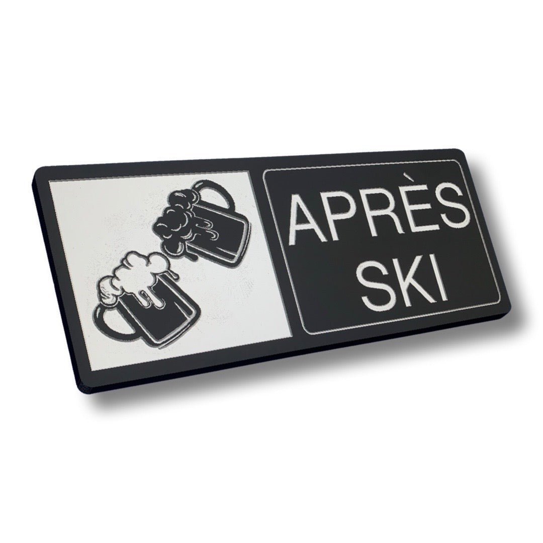 Apres Ski wood sign - Advent Wood Products