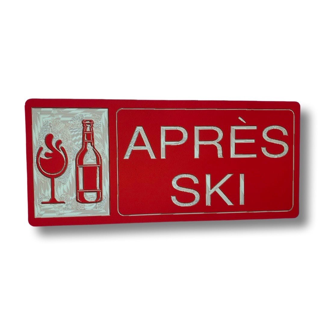 Apres Ski wood sign - Advent Wood Products
