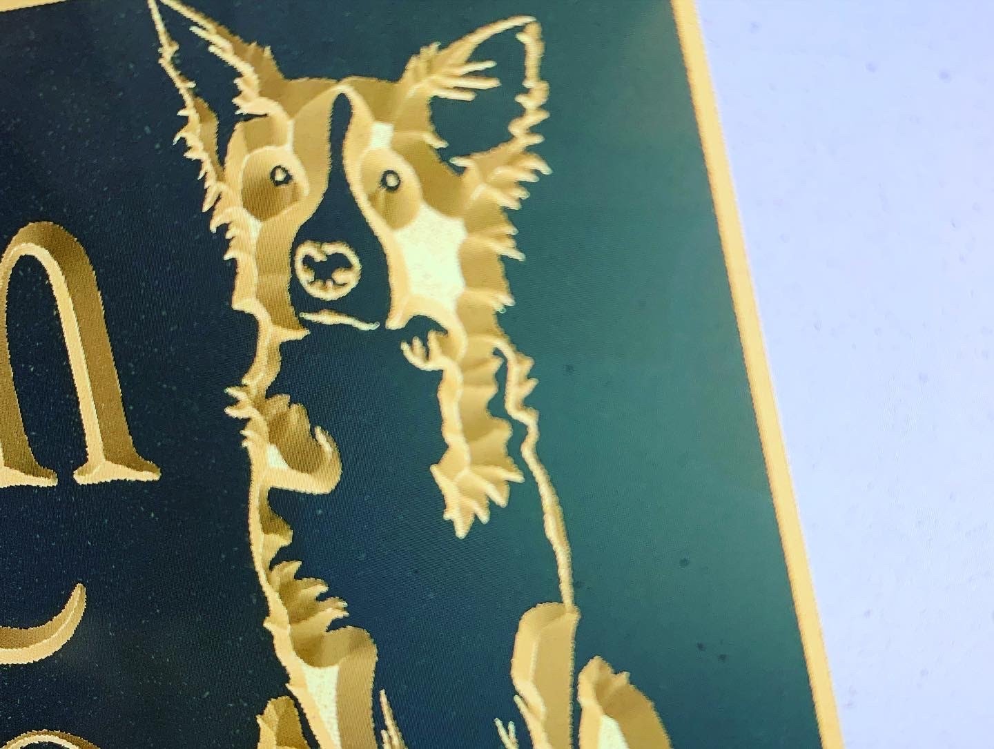 Customizable Dog / Doggie House Wood Sign - Advent Wood Products