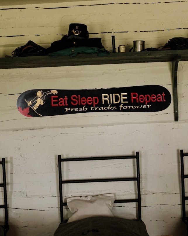 Snowboard personalized wood carved sign - Advent Wood Products