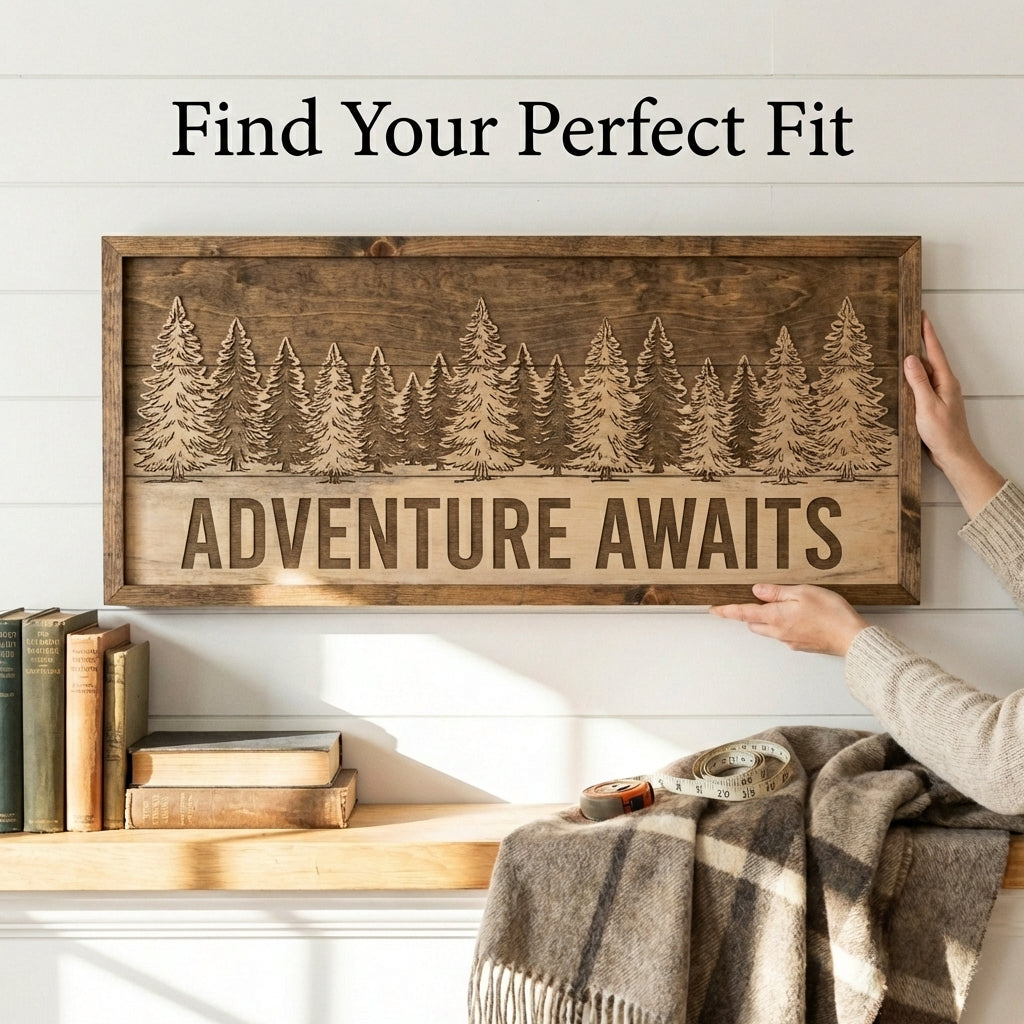 How to Choose the Perfect Size Sign for Your Space