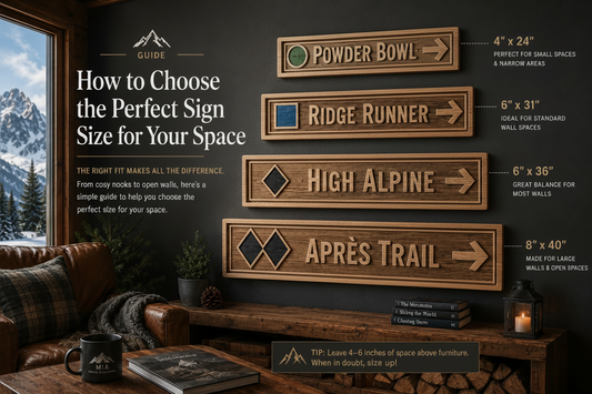 Guide | How to Choose the Perfect Sign Size for Your Space