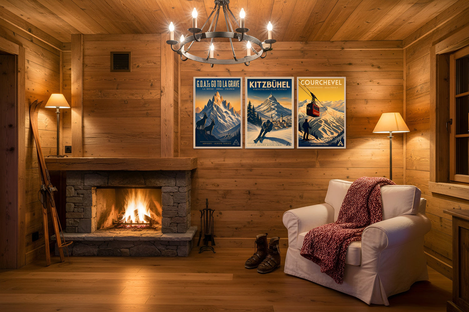 Advent Alpine Prints