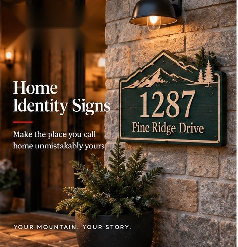 Home Identity Signs collection hero