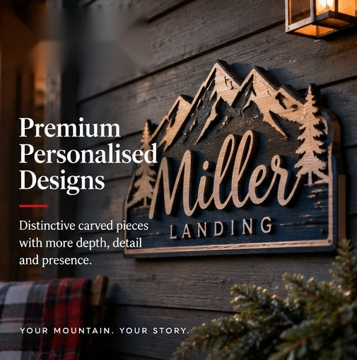 Premium Personalised Designs collection hero
