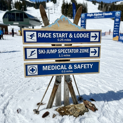 Custom Event Sign — Framed Style
