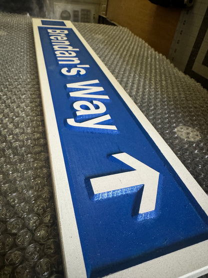Framed Wood Ski Trail Sign: Your Mountain Memory, Captured
