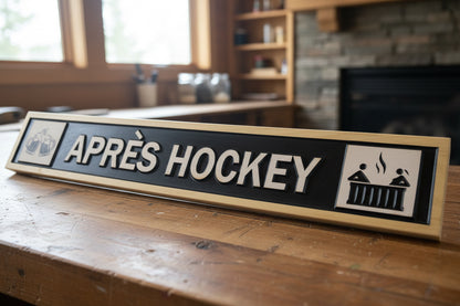 The Après-Ski Celebration Sign