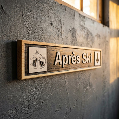 The Après-Ski Celebration Sign