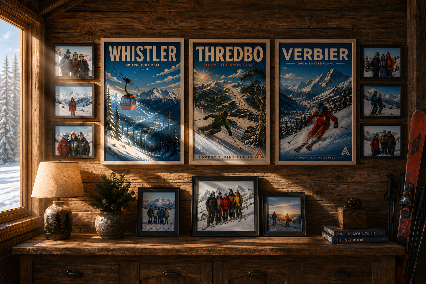 Thredbo — Advent Alpine Series | Framed Art Print