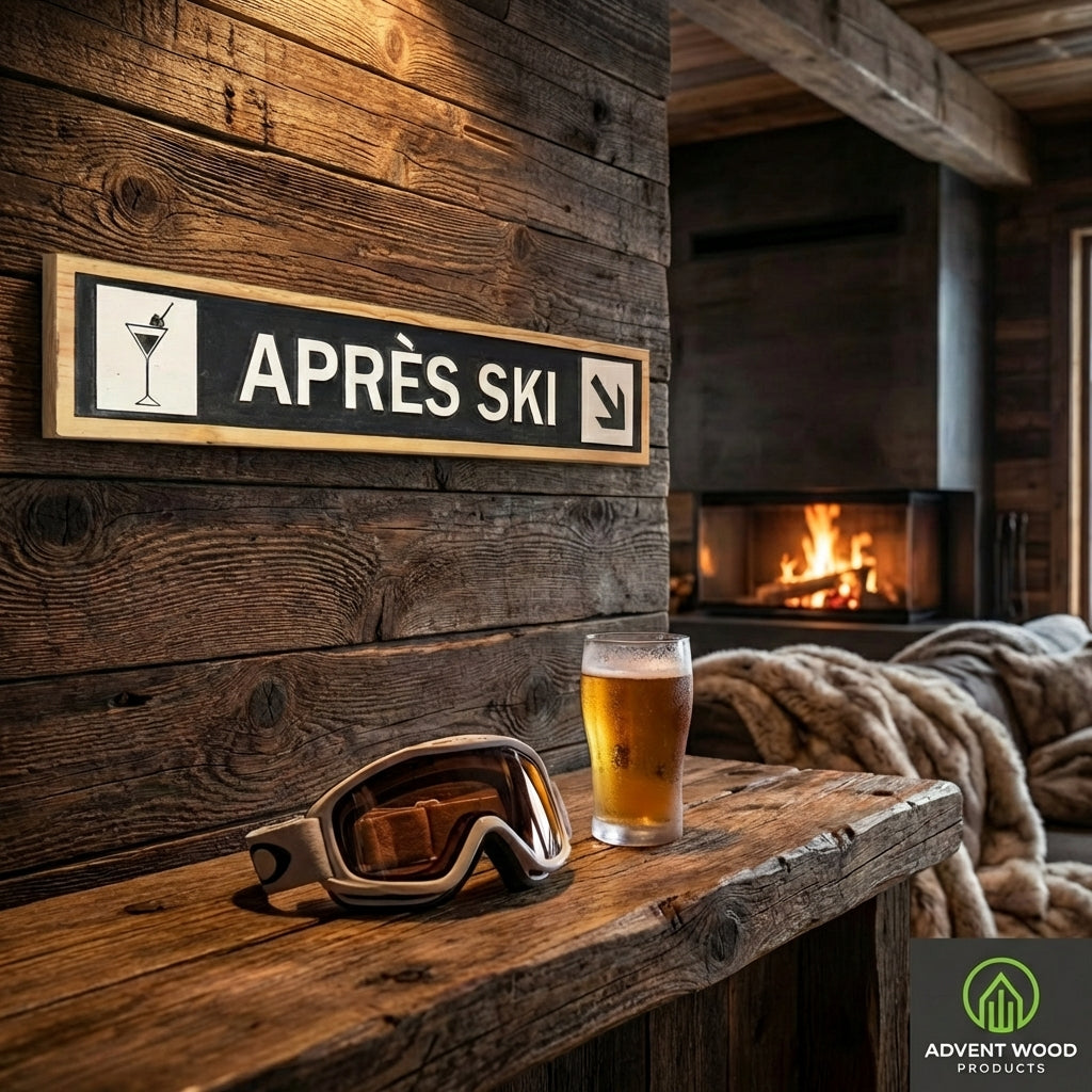 The Après-Ski Celebration Sign