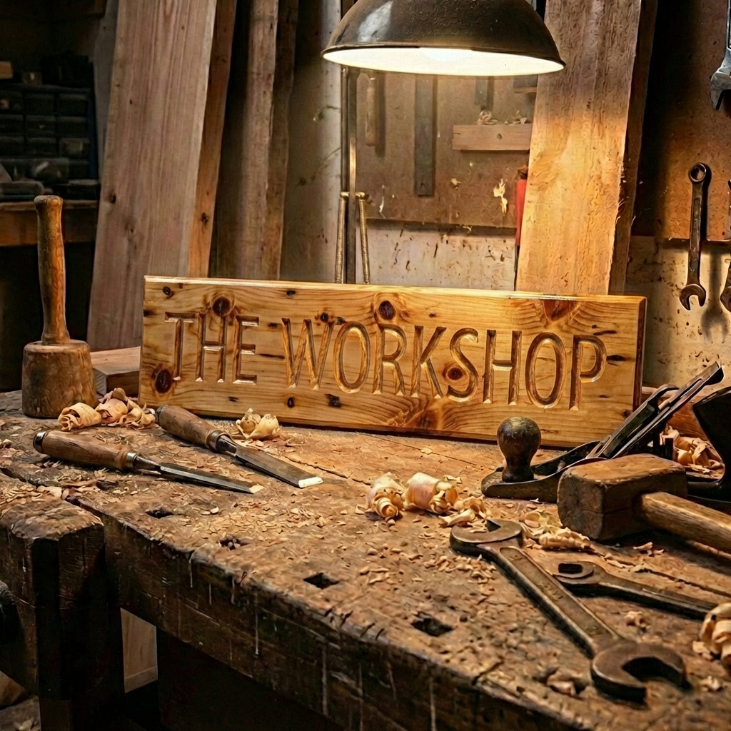 Custom Text Wooden Sign - Your Words, Your Design