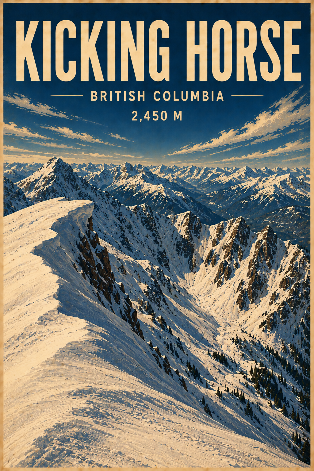 Kicking Horse — Advent Canadian Hero Series | Framed Art Print