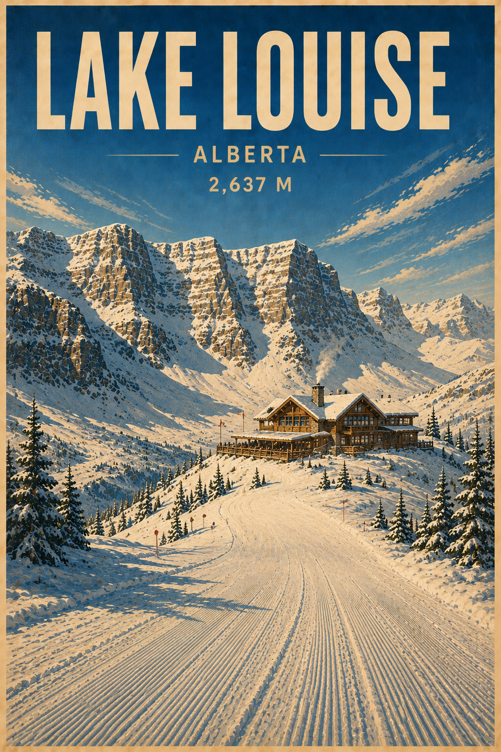 Lake Louise — Advent Canadian Hero Series | Framed Art Print