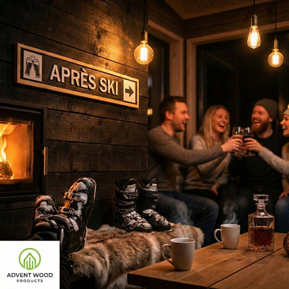 The Après-Ski Celebration Sign