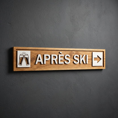 The Après-Ski Celebration Sign