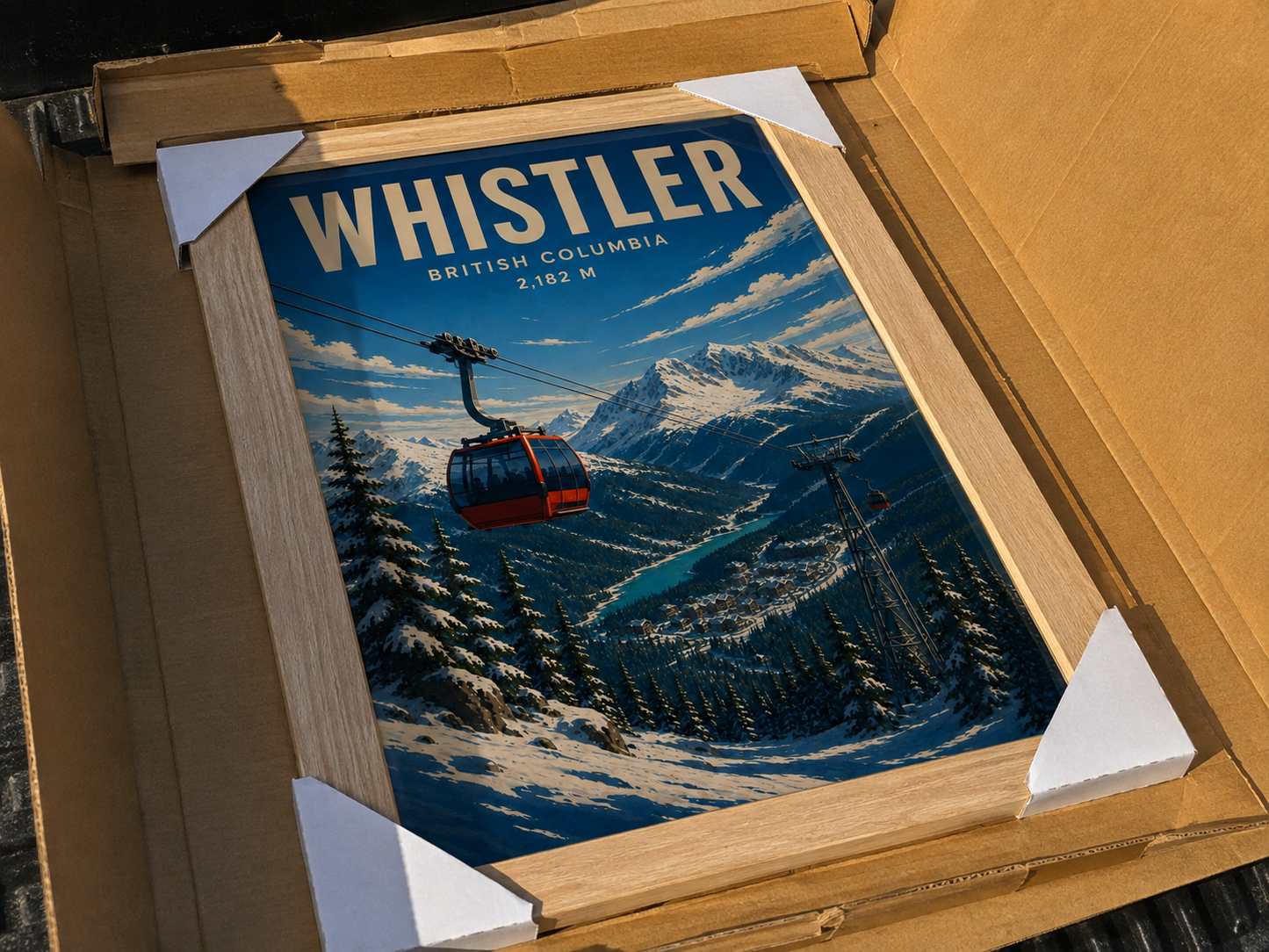 Whistler — Advent Canadian Hero Series | Framed Art Print