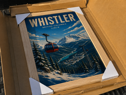 Whistler — Advent Canadian Hero Series | Framed Art Print