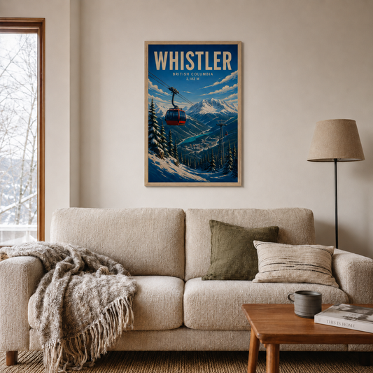 Whistler — Advent Canadian Hero Series | Framed Art Print