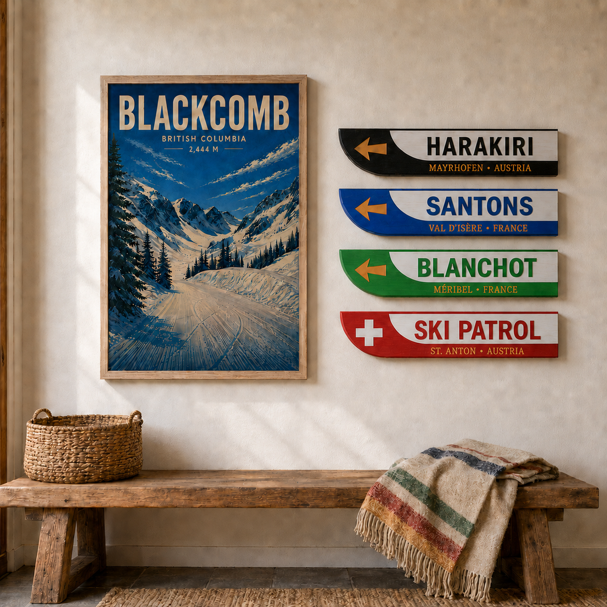 Blackcomb — Advent Canadian Hero Series | Framed Art Print