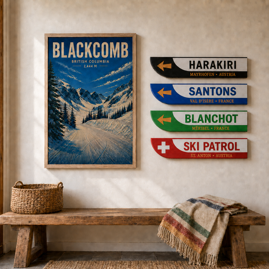Blackcomb — Advent Canadian Hero Series | Framed Art Print