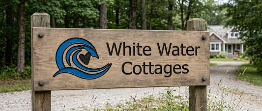 Custom Cottage Driveway Sign – CNC-Carved Personalised Property Sign