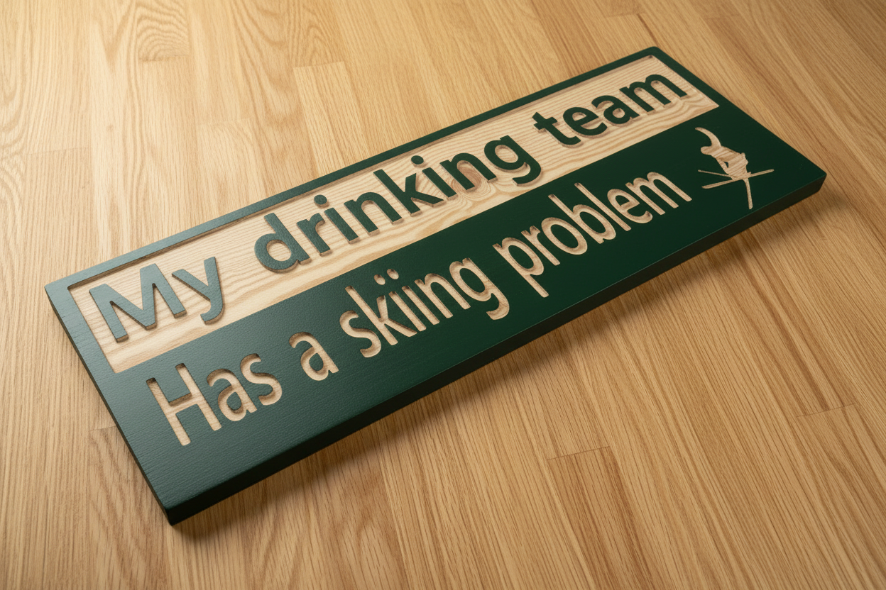 Dark Green - Oak Surface