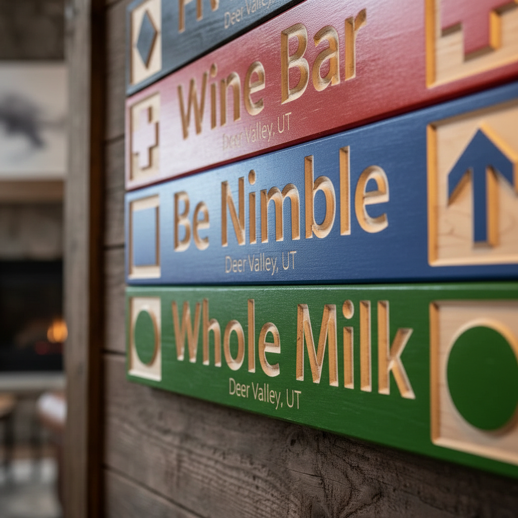 Detail - Carved Wood Texture Close-up