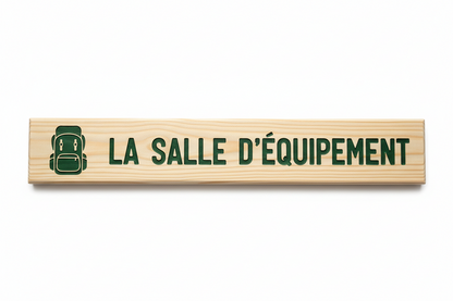 Rustic Pine Location Signs — Cabin, Cottage & Camp