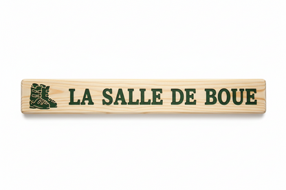 Rustic Pine Location Signs — Cabin, Cottage & Camp