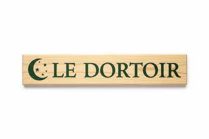 Rustic Pine Location Signs — Cabin, Cottage & Camp