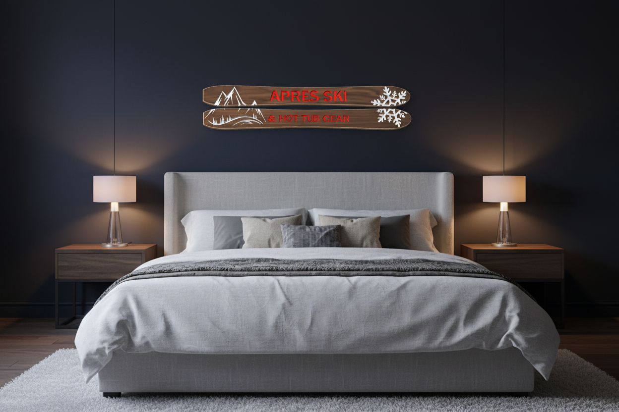 Navy Bedroom Wall