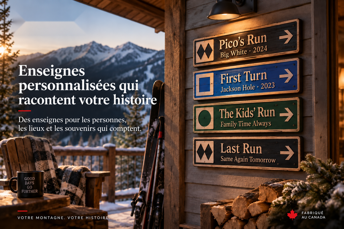 Bannière de collection en français