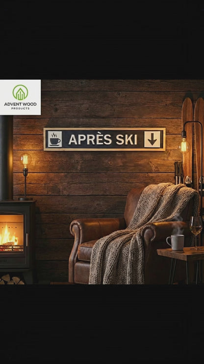 The Après-Ski Celebration Sign