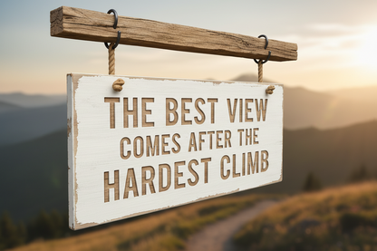 Custom Quote - Rustic Wood Sign (Personalized)