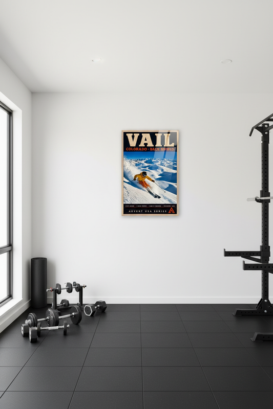 Vail Poster Gym - Perspex Reflection