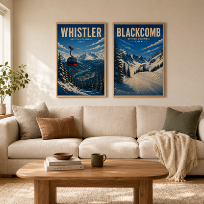 Blackcomb — Advent Canadian Hero Series | Framed Art Print