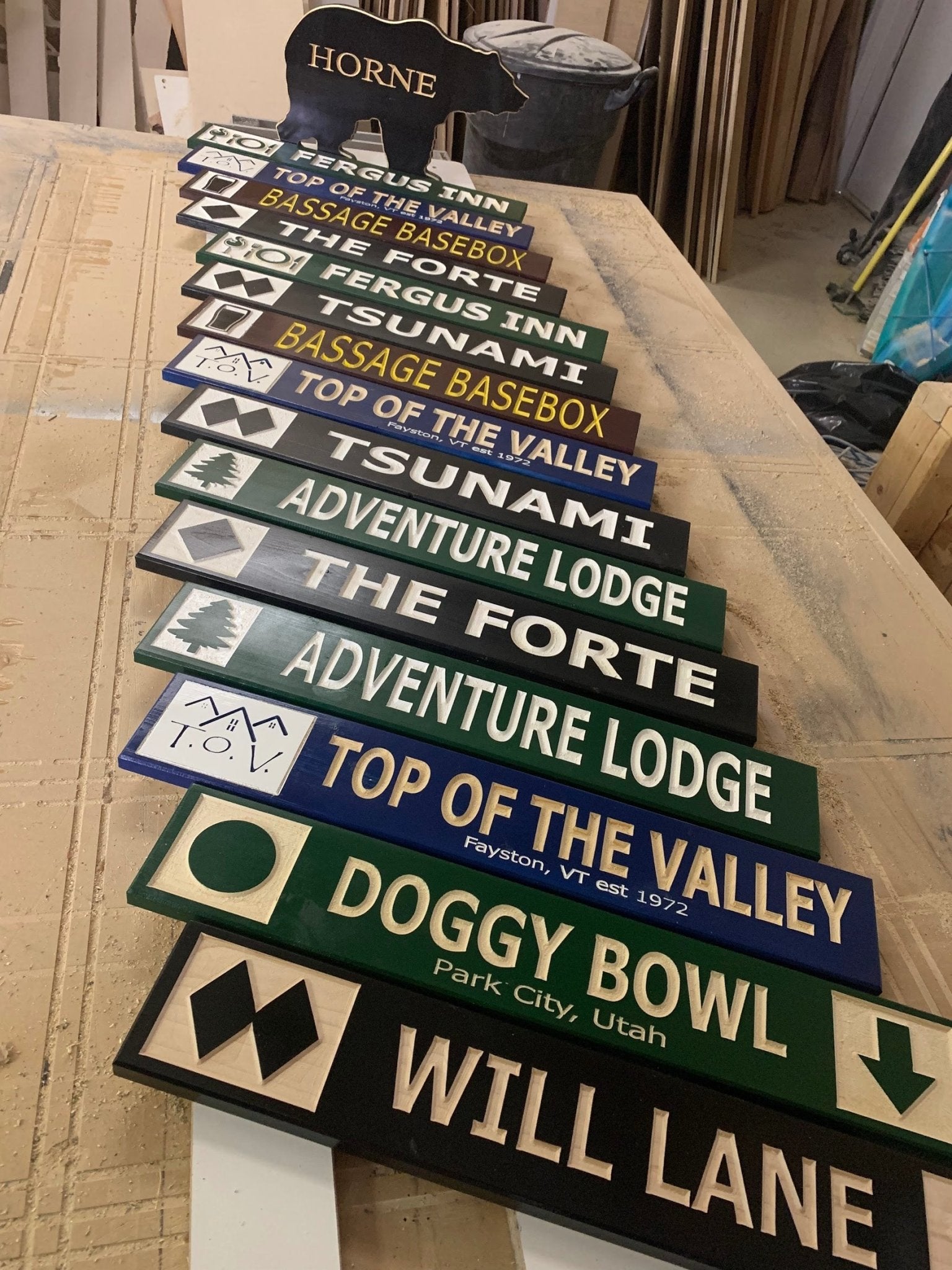 CUSTOM 8”x36” Carved orders Wood Ski Trail Sign